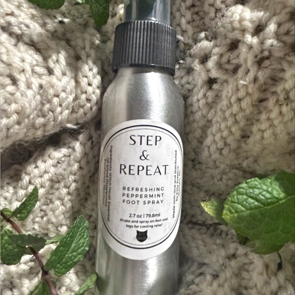 Step & Repeat Refreshing Peppermint Foot Spray